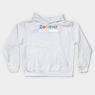 Zoomer Search Engine Kids Hoodie